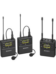 Sony UWP-D27 PRO Dual Channel Camera-Mount Wireless Omni Lavalier Microphone Kit - UWP-D27/K33PRO