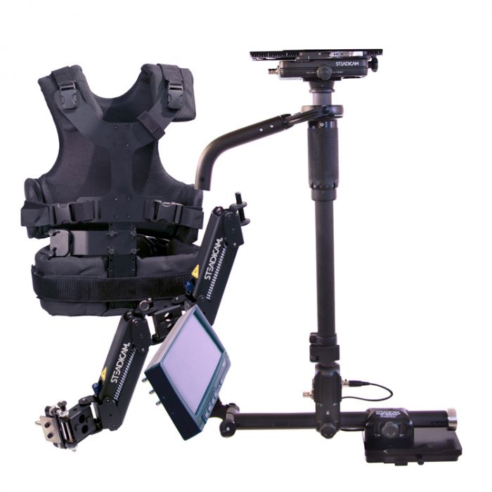 Amazon.com : Steadimate-S Aero 15 Arm & Aero Vest Kit with Mechanical  Gimbal Collar/Yoke & Weighted Base : Electronics