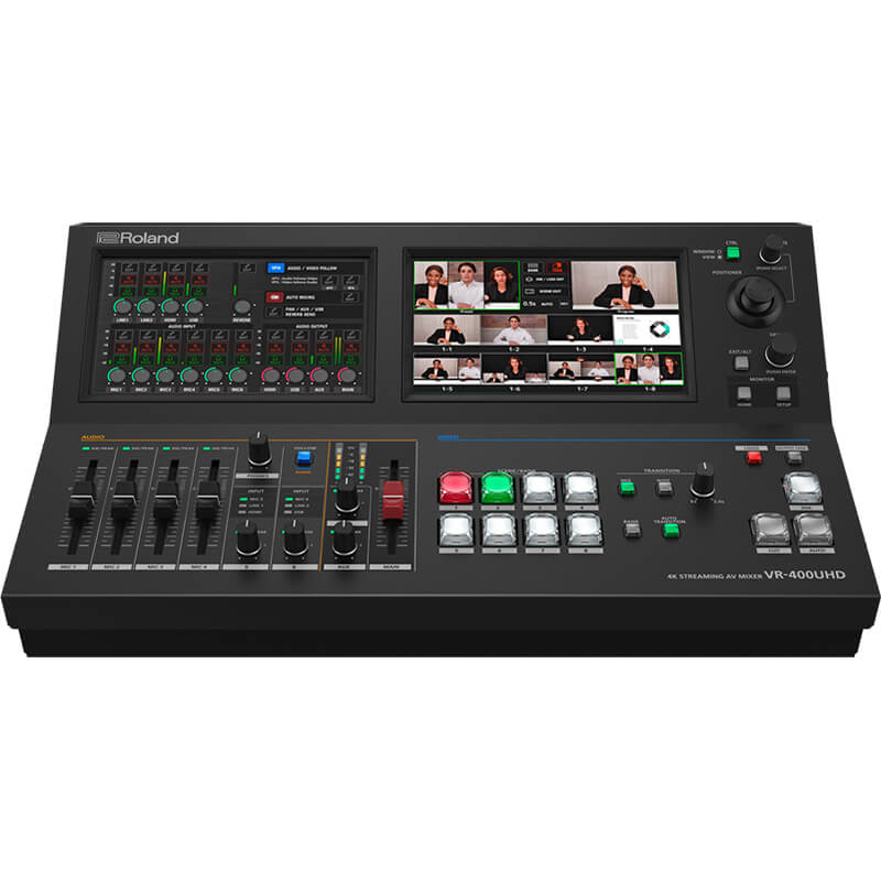 Roland VR-400UHD 4K Streaming AV Mixer: The Ultimate Solution for Live Events